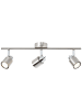 Brilliant Andres Spotrohr 3flg in nickel/chrom