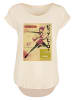 F4NT4STIC Long Cut T-Shirt Big Hero 6 Honey Lemon Newspaper in Whitesand