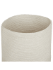 Beliani Korb SILOPI in Weiß - (W) 44 x (H) 52 x (L) 44 cm