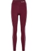 Hummel Hummel Leggings Hmlmt Yoga Damen Atmungsaktiv Schnelltrocknend in ZINFANDEL