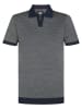 Petrol Industries Gestricktes Poloshirt Nopalito in Blau