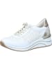 remonte Schnürschuhe in weiss/weiss-golf/muschel/lightgold