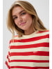 SAINT TROPEZ T-shirt PhileneSZ Oversize fit in Valiant Poppy Irregular Stripe