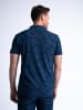 Petrol Industries Tropisches Poloshirt Sway in Blau