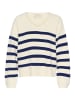 Cream Strickpullover CRMuka Regular fit in Eggnog Ocean Cavern Stripe