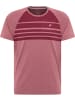 Joy Sportswear Rundhalsshirt TINO in carmine red melange