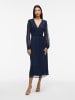 Vila Maxikleid in Navy Blazer