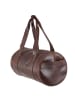 Buckle & Seam Franz Weekender Reisetasche Leder 23 cm brown
