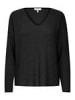 b. young BYMILO VNECK JUMPER - KNIT Boxy fit in Black