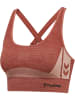 Hummel Hummel Top Hmlclea Yoga Damen Atmungsaktiv Schnelltrocknend Nahtlosen in WITHERED ROSE/ROSE TAN MELANGE
