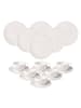 Villeroy & Boch 18er Set Kaffeeservice NewMoon weiß in weiß