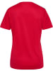 Hummel T-Shirt Hmlauthentic Damen in TRUE RED