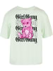 Mister Tee Shirt "Girl Gang Tee" in Grün