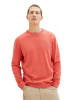 Tom Tailor Pullover in soft red melange