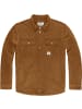 Vintage Industries Jacke "Steven Padded Shirt Jacket" in Braun