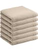 REDBEST Frottier, Leichtfrottier Handtuch 6er-Pack Oceanside in beige