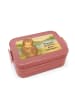 Mr. & Mrs. Panda Lunchbox Otter Muschel Design mit Spruch in Rot Pastell