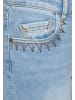 ATT Jeans ATT Jeans Cropped Flare Jeans Brenda in hellblau