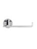 Wenko Toilettenpapierhalter ISERA, UV-Loc in Silbern, (B) 15,5 x (H) 5 x (L) 7,5 cm