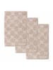 JOOP! Gästetuch 3er Pack in Beige Cornflower