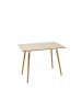 relaxdays Esstisch in Natur - (B)110 x (H)75 x (T)70 cm