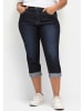 sheego Stretch-Jeans in blue black denim