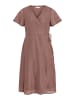 Vila Kleid mit V-Ausschnitt in Twilight Mauve