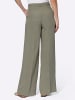 Heine Leinenhose in khaki