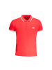 cavalli CLASS Rotes Baumwoll-Polohemd