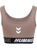 Hummel Hummel Top Hmlte Maja Multisport Damen in BLACK/DRIFTWOOD