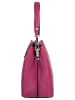 Cluty Umhängetasche echt Leder in pink