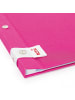 ROTH Zeugnismappe Spectrum mit Buchschrauben pink in Rosa