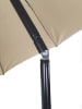 VCM  Sonnenschirm 180 cm Strandschirm Schirm UV-Schutz in Taupe