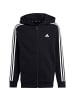 Adidas Sportswear Sweatjacke 3 STRIPES in black-white