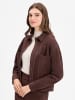 Marie Lund Hemdbluse in mocca