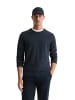 Marc O'Polo Pullover regular in Dark Blue Melange