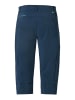 Vaude Caprihose/Outdoorhose Wo Farley Stretch Capri III in Blau