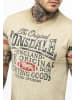 Lonsdale T-Shirt "Skeld" in Beige