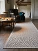 KADIMA DESIGN Läufer Geometrisch flachgewebt pflegeleicht Wohnzimmer Flur Esszimmer in Beige