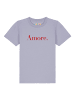 wat? Apparel T-Shirt Amore in Lavender