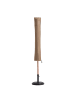 Lumaland Abdeckung Gartenmöbel 240x33/45/50cm beige Braun