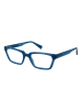 Guess Unisex Optische Fassungen Rechtwinklig Blau