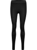 Hummel Hummel Leggings Hummel First Multisport Damen Atmungsaktiv Leichte Design Feuchtigkeitsabsorbierenden Nahtlosen in BLACK