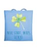 Mr. & Mrs. Panda Henkeltasche Umzug neue Stadt mit Spruch in Sky Blue