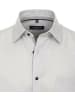 Venti Kurzarm Business Hemd für Herren in silber