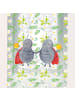 Mr. & Mrs. Panda Deko Laterne Sternzeichen Zwilling ohne Spruch in Transparent
