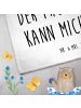 Mr. & Mrs. Panda Gästehandtuch Faultier Vogel mit Spruch in Weiß