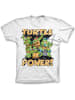 Teenage Mutant Ninja Turtles T-Shirt "TMNT Turtle Power T-Shirt" in Weiß