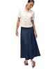 Zero  Maxi-Jeansrock ausgestellt in Dark Blue Denim