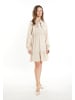 usha BLACK LABEL Damen Midikleid Mit Volant in Beige